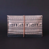 Geometric Period - Small Leather Pouch