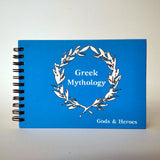 Greek mythology note book front