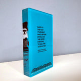 The Sailor, Naftis in Greek decorative design object - paper weight with Kazantzakis quote from Zorba the Greek - back