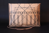 Portfolio Large Golden Ratio Goat Leather Black Silkscreen Front