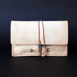 Owl of Athens small tobacco pouch made of goat leather - rare