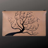 Genealogical tree of Greek mythology gods leather handbag Details of greek mythology family tree