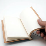 Geometric period Greek art journal, handmade of genuine cretan goatskin leather - back