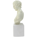 famous Greek statue - bust replica - Ice White Bust Hermes of Praxiteles in Olympia (side)