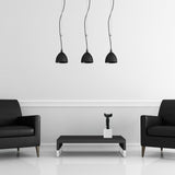 nike of samothrace in black living room decoration