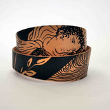 The abduction of the daughters of Leucippus by dioskouroi bracelet