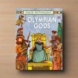 Olympian Gods Greek myhtology book for kids. Everything about the Greek Gods