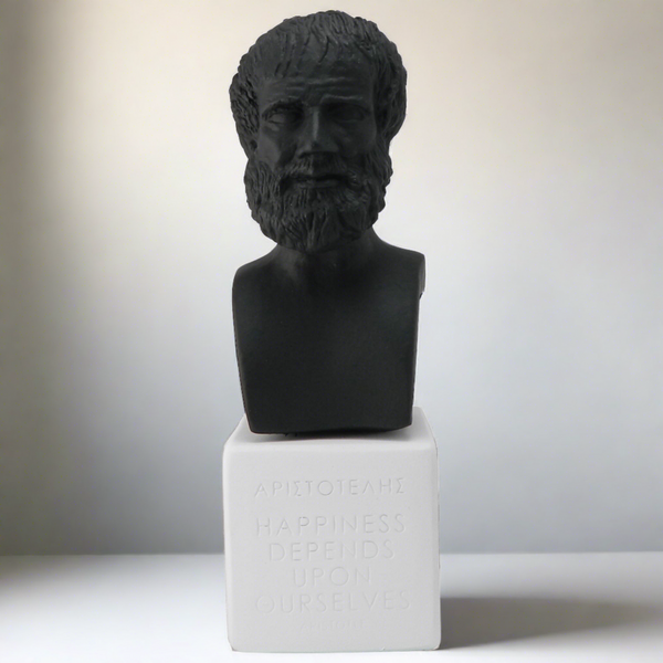 Bust of Aristotle in Black