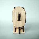 Cycladic culture head 3d plywood puzzle