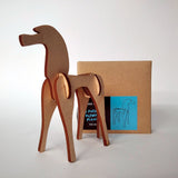 Horse small 3d plywood puzzle with packaging