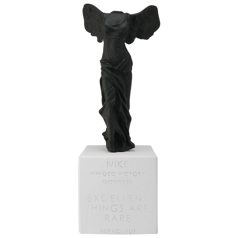 Nike of samothrace replica in Black - Nike the winged victory (front)