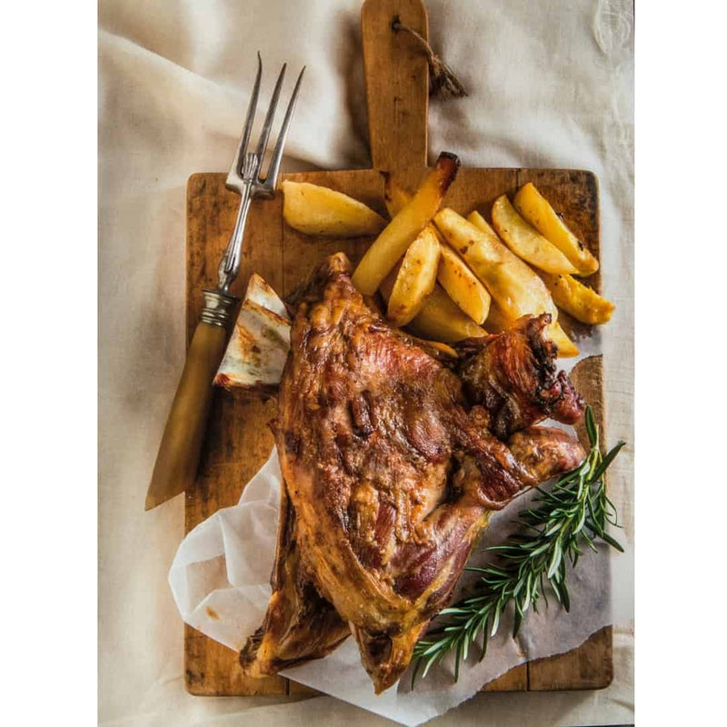 greek lamb recipe picture from cookbook