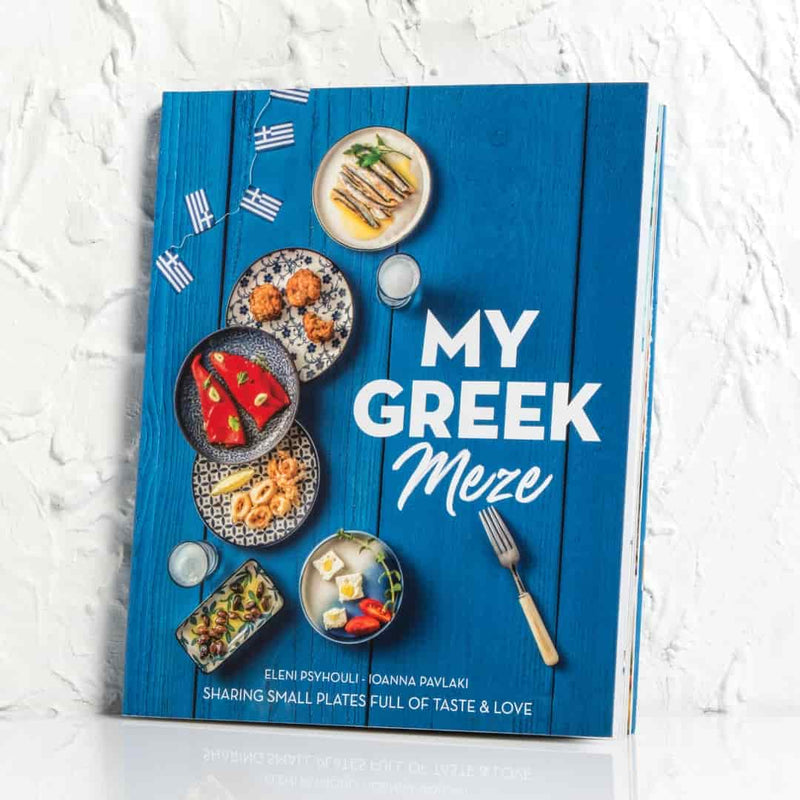 my greek meze cookbook cover