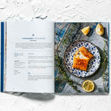 saganaki recipe with fried cheese picture from greek meze cookbook