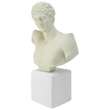 Greek statue - bust replica - Ice White Bust Hermes of Praxiteles in Olympia (angle)