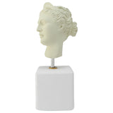 Female bust - Ice White Bust of Goddess Artemis (side)