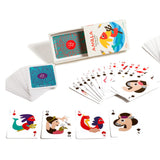 Greek mythology playing cards educational game