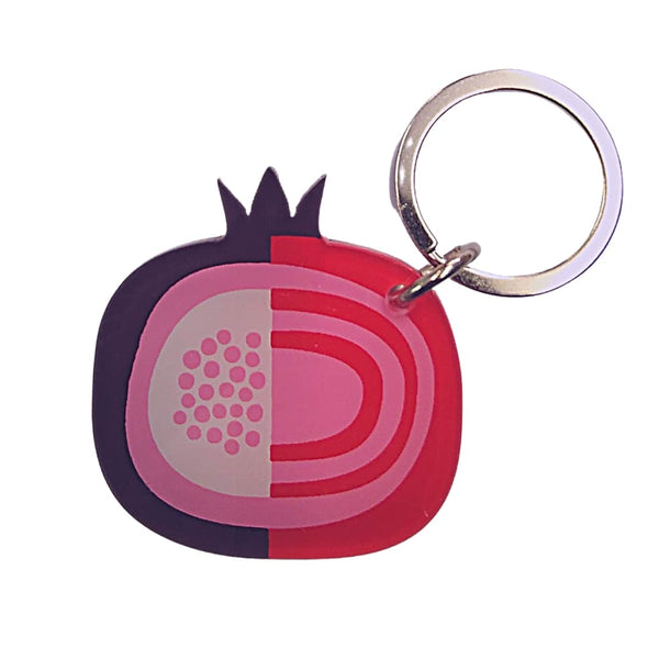 The pomegranate keyring is a symbol of luck, happiness and fertility for the Greeks